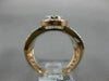 ESTATE LARGE 1.62CT ROUND & BAGUETTE DIAMOND 14KT YELLOW GOLD MULTI ROW FUN RING