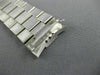 ESTATE LONG 8.0CT DIAMOND 18KT WHITE GOLD 3D ITALIAN DIAMOND MENS WATCH BAND