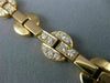 ESTATE 2.35CT ROUND CUT DIAMOND 18KT ROSE GOLD 3D CIRCULAR LINK BRACELET #21566