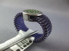 .48CT AAA TSAVORITE 14K WHITE GOLD CLUSTER FLEXIBLE INTERCHANGEABLE PENDANT RING