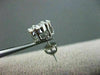 ESTATE 1.85CT DIAMOND 14K WHITE GOLD CLUSTER FLORAL EARRINGS JUST STUNNING 22365