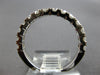 .83CT DIAMOND 18KT WHITE GOLD ROUND 2.5MM SEMI ETERNITY WEDDING ANNIVERSARY RING