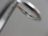 ESTATE .37CT BAGUETTE DIAMOND 14KT WHITE GOLD 3D WEDDING ANNIVERSARY RING #1179