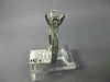 ESTATE .30CT DIAMOND 14KT WHITE GOLD 3D ROUND SEMI MOUNT ENGAGEMENT RING 19868