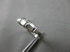 ESTATE .80CTW BAGUETTE DIAMOND WEDDING ANNIVERSARY 18K WHITE GOLD RING 5MM #6017