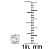 1.5CT DIAMOND 14KT WHITE GOLD 3D CLASSIC ROUND 4 PRONG SCREWBACK STUD EARRINGS