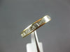 1.0CT DIAMOND 18KT YELLOW GOLD PRINCESS CHANNEL SEMI ETERNITY ANNIVERSARY RING