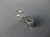 .92CT DIAMOND 18KT WHITE GOLD 3D KITE CUT & BAGUETTE INVISIBLE HANGING EARRINGS