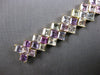 EXTRA LARGE 49.01CT AAA MULTI GEM 18KT YELLOW GOLD PRINCESS GEOMETRICAL BRACELET