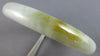 ESTATE LARGE AAA JADE HANDCRAFTED SOLID 3D LUCKY BANGLE BRACELET #27747