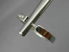 ESTATE .80CT DIAMOND 14KT WHITE GOLD CLASSIC CHANNEL HOOP HUGGIE EARRINGS #17583
