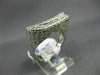 ESTATE 1.60CT ROUND DIAMOND 18KT WHITE GOLD 3D CLASSIC TWO ROW FUN BOAT RING