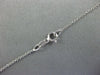 .49CT DIAMOND & AAA MOTHER OF PEARL 14K WHITE GOLD CLASSIC MOON FLOATING PENDANT