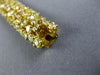 ESTATE EXTRA LARGE 25.71CT FANCY YELLOW DIAMOND 18KT YELLOW GOLD TENNIS BRACELET