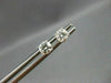 ESTATE .70CT DIAMOND 14KT WHITE GOLD SOLITAIRE SCREW BACK EARRINGS 5mm #22059