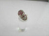 ANTIQUE HEART SHAPE 1.42CT RUBY DIAMOND 14K W GOLD RING