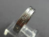 ESTATE .30CT DIAMOND 14KT WHITE GOLD 3D ETOILE WEDDING ANNIVERSARY RING 12153