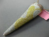 LARGE 4.23CT WHITE PINK & FANCY YELLOW DIAMONDS 18KT ROSE GOLD 3D HEART PENDANT