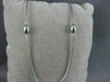 ESTATE 7MM SOUTH SEA PEARL 14K WHITE GOLD HEART NECKLACE 16.50" INCH ITALY 21700