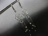 LARGE .75CT DIAMOND & AAA SOUTH SEA PEARL 18KT WHITE GOLD 3D CHANDELIER EARRINGS