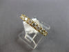 .73CT DIAMOND 14KT YELLOW GOLD 3D 4 PRONG SEMI ETERNITY WEDDING ANNIVERSARY RING