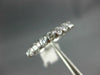 .50CT DIAMOND 14KT WHITE GOLD SEMI ETERNITY ROUND 7 STONE ANNIVERSARY RING #1136
