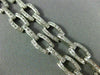 ANTIQUE EXTRA LARGE 38.0CT DIAMOND & AAA AMETHYST 18K WHITE GOLD LARIAT NECKLACE