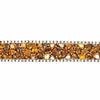 EXTRA LARGE 26.30CT MULTI COLOR DIAMOND 18KT 2 TONE GOLD 3D MULTI SHAPE BRACELET