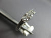 1.0CT DIAMOND 14KT WHITE GOLD CLASSIC ROUND 3 STONE LUCIDA LOVE ENGAGEMENT RING