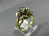 ANTIQUE .20CT DIAMOND 18KT WHITE & YELLOW GOLD HANDCRAFTED WOVEN SOLITAIRE RING