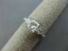 ESTATE GIA .70CT ROUND PRINCESS DIAMOND 14K WHITE GOLD 3 STONE LUCIDA RING 25519