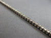 ESTATE 1.67CT DIAMOND 14KT WHITE GOLD 3D CLASSIC 2MM ROUND TENNIS BRACELET