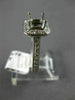 .63CT DIAMOND 14KT WHITE GOLD 3D SQUARE HALO SEMI MOUNT ENGAGEMENT RING #22374