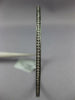 ESTATE .80CT DIAMOND 18K BLACK GOLD 3D CLASSIC 2MM ETERNITY LOVE BANGLE BRACELET