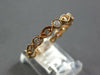 .58CT DIAMOND 14KT ROSE GOLD ROUND & MARQUISE FILIGREE ETERNITY ANNIVERSARY RING