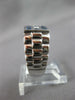 WIDE .86CT DIAMOND & AAA SAPPHIRE 18K WHITE GOLD PRINCESS SQUARE MENS RING 27175