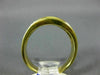 ESTATE WIDE .90CT DIAMOND 18KT YELLOW GOLD 3D CLASSIC THREE ROW ANNIVERSARY RING