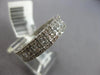 WIDE 3.50CT DIAMOND 18KT WHITE GOLD PRINCESS & ROUND ETERNITY ANNIVERSARY RING