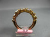 ESTATE WIDE 3.81CT PINK DIAMOND 18KT ROSE GOLD 3D MULTI SHAPE ANNIVERSARY RING