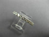 ESTATE 1.25CT ROUND DIAMOND 14KT WHITE GOLD 3D ETERNITY WEDDING ANNIVERSARY RING