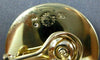 ASCH GROSSBARDT AAA MULTI GEM 14K YELLOW GOLD 3D CIRCULAR CLIP ON EARRINGS 26688