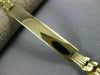 ESTATE LONG & WIDE 14K YELLOW GOLD ENGRAVABLE ITALIAN CUBAN ID BRACELET #22842