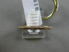 ESTATE .26CT DIAMOND 14KT WHITE YELLOW & ROSE GOLD STACKABLE SEMI ETERNITY RING
