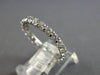 1.70CT DIAMOND 14KT WHITE GOLD 3D ETERNITY SHARED PRONG WEDDING ANNIVERSARY RING