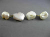 ANTIQUE LARGE PEARL 14K YELLOW GOLD 3D CLASSIC BAROQUE DOUBLE SIDED CUFFLINKS