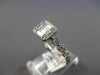 .41CT DIAMOND 14KT WHITE GOLD 3D ROUND & BAGUETTE INVISIBLE FILIGREE LOVE RING