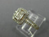 LARGE 1.70CT DIAMOND 18K ROSE GOLD 3D CLUSTER ENGAGEMENT INSERT ANNIVERSARY RING