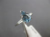 1.90CT DIAMOND & AAA AQUAMARINE PLATINUM PEAR SHAPE & BAGUETTE ENGAGEMENT RING
