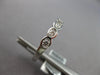 ESTATE .35CT DIAMOND 18K WHITE GOLD ROUND SEMI ETERNITY WEDDING ANNIVERSARY RING