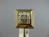 ANTIQUE LARGE .50CT DIAMOND 14K WHITE & YELLOW GOLD 3D CLASSIC PYRAMID RING #129